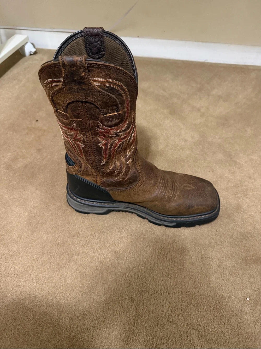 Men’s Justin soft toe boots